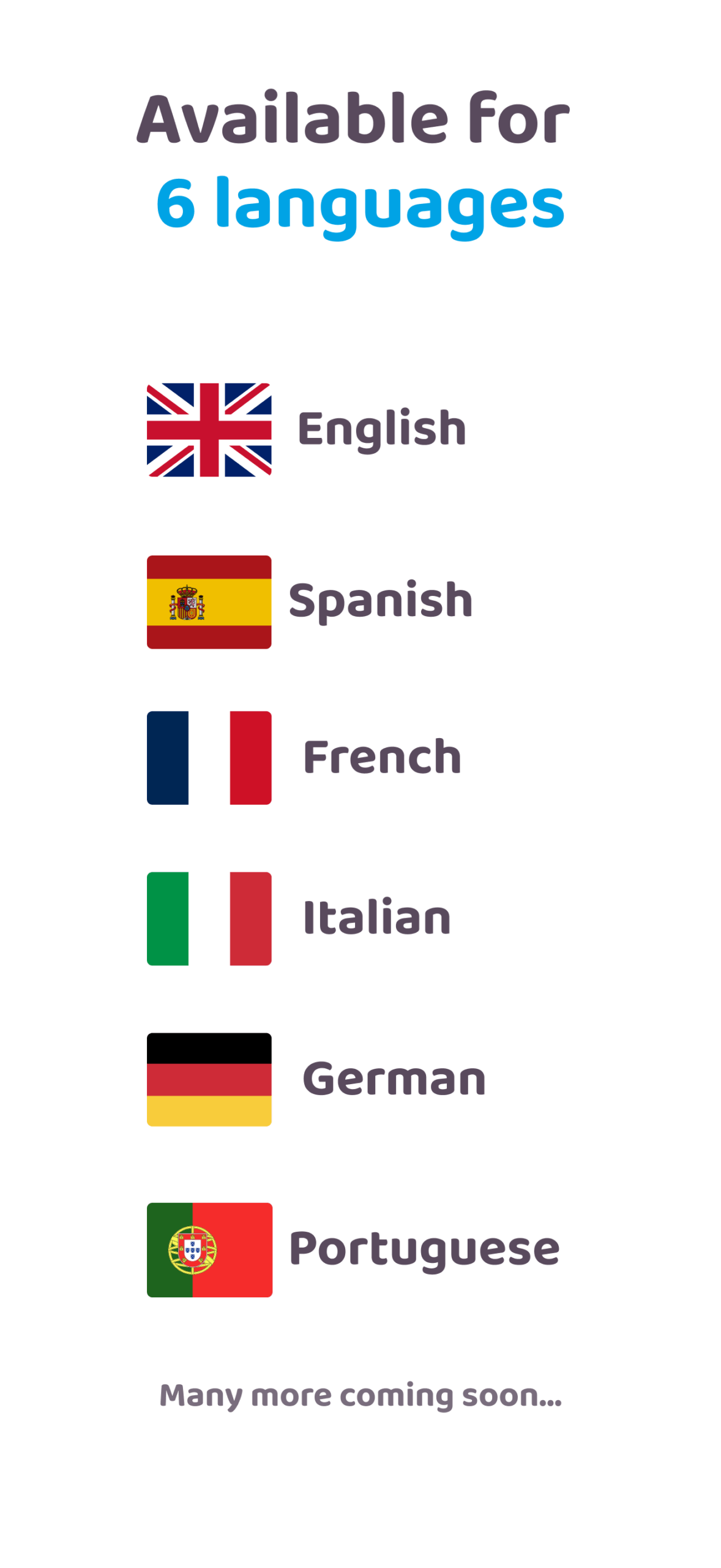 Multiple Languages